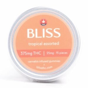 375mg THC Cubes (Bliss Edibles)